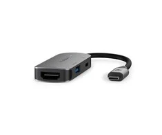 Nedis USB Multi-Port-Adapteris USB 3.2 Gen 1 - USB-C™ Stecker, HDMI™ Ausgang, USB-A Buchse, USB-C™ Buchse
