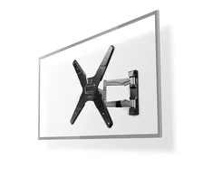 Laikiklis Nedis Wall Mount Full Motion - skirtas ekranams nuo 26 iki 42 colių, pakreipimas +8°/-12°, keliamoji galia 30kg