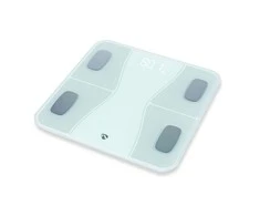 Vonios svarstyklės Nedis SmartLife BTHPS11WT Bluetooth balta