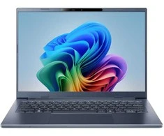 Nešiojamas kompiuteris „Acer Aspire 14 AI“ (A14-11M-X9UY) „Copilot+“ 14,0 colių įstrižainės WUXGA ekranas, 120 Hz raiška, „Snapdragon X1-26 8C“ (45 našumo procesoriai), 16 GB RAM, 512 GB SSD, „Windows 11 ARM“ operacinė sistema