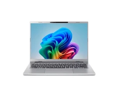 Nešiojamas kompiuteris Acer Aspire 14 AI OLED | AMD Ryzen AI 5 340, 14" WUXGA OLED, 32 GB RAM, 1 TB SSD, Windows 11 Home | Sidabrinis