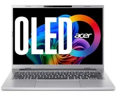 Nešiojamas kompiuteris „Acer Aspire 14“ dirbtinio intelekto OLED (A14-53M-71LQ) „Copilot+“ 14,0 colių įstrižainės WUXGA OLED ekranas, „Intel i7U-258V“ (47 colių įstrižainė), 32 GB RAM, 1 TB SSD, „Windows 11“