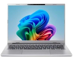 Nešiojamas kompiuteris „Acer Aspire 14 AI OLED“ (A14-61M-R6S2) – vidinė (QWERTY) klaviatūra, 14,0 colių WUXGA, OLED, „Ryzen AI R7-350“ (50 našumų), 32 GB RAM, 1 TB SSD, „Windows 11“