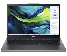 Nešiojamas kompiuteris „Acer Aspire 15“ (A15-61M-R932) 15,6 colio „Full HD“ ekranas, „Ryzen R5-8640HS“ (16 colių įstrižainė), 16 GB RAM, 512 GB SSD, „Windows 11“