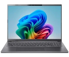 Nešiojamas kompiuteris Acer Aspire 16 AI (A16-11M-X8TY) Copilot+ PC 16,0" WUXGA, IPS, 120Hz, Snapdragon X1-26-100 (45 TOPS), 32GB RAM, 1TB SSD, Windows 11