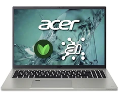 Nešiojamas kompiuteris „Acer Aspire Vero 16“ (AV16-71P-57YB) 16,0 colių įstrižainės WUXGA ekranas, IPS ekranas, „Intel Ultra 5-225H“ (13 colių įstrižainė), 16 GB RAM, 512 GB SSD, „Windows 11“