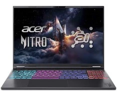 Nešiojamas kompiuteris Acer Nitro 16S AI (AN16S-61-R5HG) Gaming/ Copilot+ PC 16,0" WQXGA, 180Hz, Ryzen AI R7-350 (50 TOPS), 16GB RAM, 1TB SSD, GeForce RTX5070, Windows 11