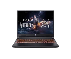 Nešiojamas kompiuteris „Acer Nitro V 16 AI“ (ANV16-42-R0TR) žaidimų monitorius, 16 colių įstrižainės, WUXGA, IPS, 180 Hz, „Ryzen 7-260“ (16 TOPS), 16 GB RAM, 1 TB SSD, „GeForce RTX5060“, „Windows 11“.