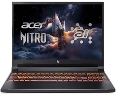 Nešiojamas kompiuteris „Acer Nitro V16“ (ANV16-42-R1E2) žaidimų monitorius 16,0" WQXGA, 180Hz, „Ryzen R7-260“ (16 TOPS), 16 GB RAM, 1 TB SSD, „GeForce RTX5060“, „Windows 11“