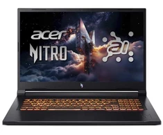 Nešiojamas kompiuteris Acer Nitro V17 (ANV17-41-R6AD) Gaming 17,3" Full-HD, 144Hz, Ryzen R7-260 (16 TOPS), 16GB RAM, 1TB SSD, GeForce RTX5070, Windows 11