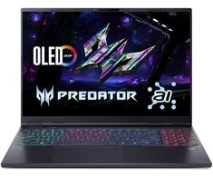 Nešiojamas kompiuteris „Acer Predator Helios Neo 16 AI“ (PHN16S-71-79LS) žaidimų kompiuteris, 16,0" WQXGA, OLED, 240 Hz, „Intel i7U-255HX“ (13 colių), 16 GB RAM, 1 TB SSD, „GeForce RTX5060“, „Windows“
