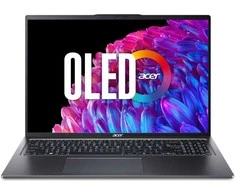 Nešiojamas kompiuteris „Acer Swift Go“ (SFG16-72-782U) 16,0 colių įstrižainės 3.2K raiška, OLED ekranas, 120 Hz dažnis, „Intel i7U-155U“ (11 colių įstrižainė), 16 GB RAM, 1 TB SSD, „Windows 11“