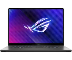Nešiojamas kompiuteris ASUS ROG Zephyrus 16 GU605MI-QR268W – 16 colių WQXGA 240Hz OLED ekranas, Intel Core U7-155H procesorius, 16 GB RAM, 1 TB SSD, GeForce RTX 4070, Windows 11 Home