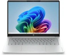 Nešiojamas kompiuteris HP OmniBook 3 14-hz0155ng 14 colių WUXGA IPS ekranas, Qualcom Snapdragon X1-26-100 procesorius, 16 GB RAM, 512 GB SSD, Windows 11