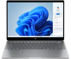 Nešiojamas kompiuteris HP OmniBook Ultra AI kompiuteris 14-fd0192ng 14" 2.2k IPS Touch, Ryzen AI 9 365, 16GB RAM, 2TB SSD, Windows 11