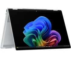 HP OmniBook X Flip 16-as0173ng nešiojamas kompiuteris, 16,0" 2.8k OLED lietimui jautrus ekranas, Intel Core Ultra 7 256V (8C), 16 GB RAM, 512 GB SSD, Windows 11