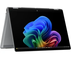 Nešiojamas kompiuteris HP OmniBook X Flip 14-fm0153ng 14,0" WUXGA IPS lietimui jautrus ekranas, Intel Core Ultra 5 226V procesorius, 16 GB RAM, 512 GB SSD, Windows 11