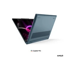 Nešiojamas kompiuteris Lenovo Yoga 7 2-in-1 14AGP11 | AMD Ryzen AI 7 445, 14" 2.8K OLED 120 Hz jutiklinis ekranas, 16 GB RAM, 512 GB SSD, Windows 11 Home | Tidal Teal