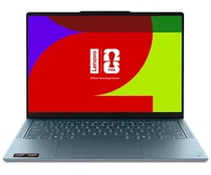 Nešiojamas kompiuteris Lenovo Yoga 7 Slim 83QS007SGE - 14" 2.8K OLED, AMD Ryzen™ AI 7 445, 16GB RAM, 512GB SSD, Windows 11 Home