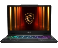 Nešiojamas kompiuteris MSI Cyborg A15 B2HWGKG-091 - 15,6" FHD 144Hz Ekranas, AMD Ryzen 7 260, 16GB RAM, 512GB SSD, NVIDIA RTX 5070, Windows 11 Home