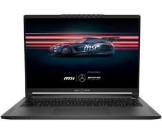 Nešiojamas kompiuteris MSI Stealth A16 AI+ Mercedes-AMG Motorsport A3XWGG-052 – 16 colių QHD+ OLED 240 Hz ekranas, AMD Ryzen AI 9 HX 370, 32 GB DDR5 RAM, 2 TB SSD, NVIDIA GeForce R
