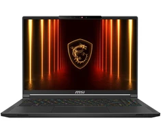 Gaming Nešiojamas kompiuteris MSI Stealth A16 AI+ A3XWHG-044, AMD Ryzen AI 9 HX 370, GeForce RTX 5070 Ti, 32GB RAM, 2TB SSD, Win 11 Home