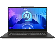 Nešiojamas kompiuteris MSI Venture 17 AI A1MG-007 - 17,3 colio FHD 144 Hz ekranas, Intel Core Ultra 5 125H procesorius, 16 GB DDR5 RAM, 512 GB SSD, FreeDOS