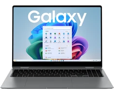 Nešiojamas kompiuteris SAMSUNG Galaxy Book5 Pro 360 16 col. Intel Core Ultra 7 256V 16GB 1000GB W11 Moonstone Pilkas
