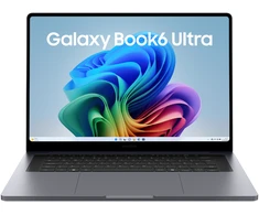 Nešiojamas kompiuteris SAMSUNG Galaxy Galaxy Book6 Ultra 16 colių // AMOLED // Intel Core Ultra 7 356H // RTX 5060 // 32 GB // 1000 GB // W11 // Pilkas // Jutiklinis ekranas