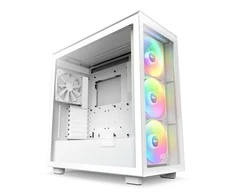 NZXT PC dėklas H7 Elite RGB midi bokštas baltas