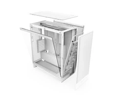 NZXT korpusas H7 Flow 2024 langas Baltas