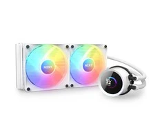 NZXT vandens aušinimas Kraken 240 RGB LCD Baltas