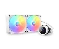 NZXT CPU vandens aušinimas Kraken 280 RGB LCD Baltas
