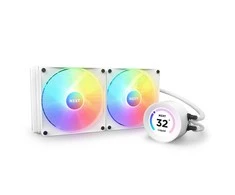 NZXT CPU vandens aušinimas Kraken Elite 280 RGB LCD Baltas