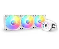 NZXT Kraken Elite 360 RGB V2 LCD balta