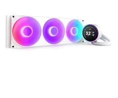 NZXT Kraken Elite 420 RGB LCD balta