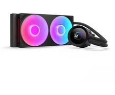 NZXT Kraken Plus 240 RGB LCD juoda