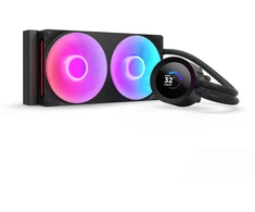 NZXT Kraken Plus 240 RGB LCD juoda