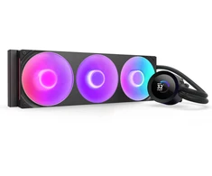 NZXT Kraken Plus 360 RGB AiO Vanduo Cooling – 360mm, juodas