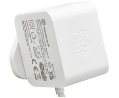 Raspberry Pi 27W USB-C maitinimo šaltinis - 5.1V/5A skirtas Raspberry Pi 5 - baltas