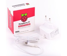 Raspberry Pi 4 oficialus maitinimo šaltinis USB-C 5.1V 3A - baltas