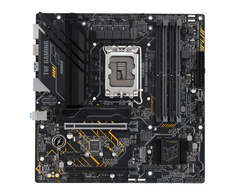 Pagrindinė plokštė Asus TUF GAMING B660M-E D4 Procesorių šeima Intel procesoriaus lizdas LGA1700 DDR4 DIMM Atminties lizdai 4 Palaikomos standžiojo disko sąsajos SATA, M.2 SATA jungčių skaičius 4 Mikroschemų rinkinys Intel B660 microATX