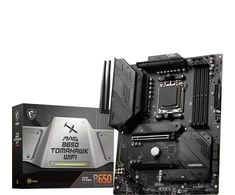 Pagrindinė plokštė MSI AMD B650/SAM5/ATX/Memory DDR5/Atminties lizdai 4/1xPCI-Express 1x/2xPCI-Express 16x/3xM.2/1xHDMI/1xDisplayPort/2xUSB 2.0/7xUSB 3.2/1xUSB-C/1xOptical S/PDIF/1xRJ45/5xAudio port