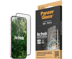 Panzer Glass PanzerGlass Re:fresh Glass Apple iPhone 15 su padėties nustatymo reguliatoriumi
