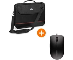 PEDEA Tasche Trendline 17,3" + CHERRY MC 1000 Maus