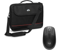 Pedea "Trendline" 17,3" + Logitech M190, kabellos, juodas