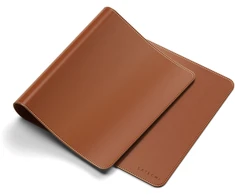 SATECHI Vegan-Leather Premium stalo kilimėlis (rudas)