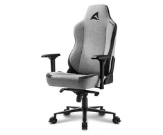 Žaidimų kėdė Sharkoon SGS40 Fabric Skiller Gaming Chair, Juoda-pilka