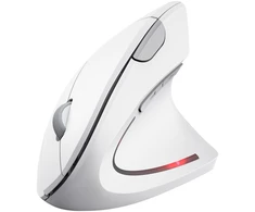 Trust Verto Vertical Ergonomic belaidė pelė baltas (25132)
