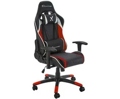 Xrocker X Rocker Agility Compact Gaming Schreibtischstuhl für Kinder &amp; Jugendliche - Juodas/Rot